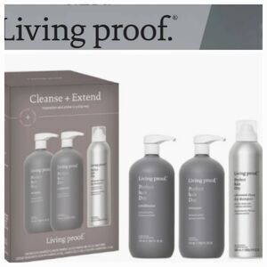 Living Proof Cleanse + Extend Hydration & Shine Jumbo Size Kit